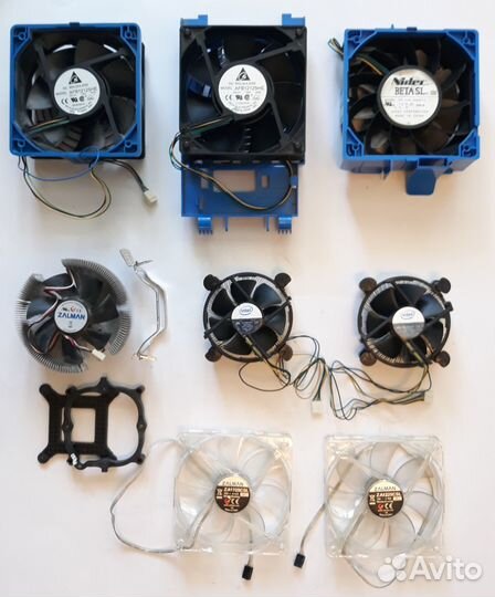 Кулеры вентиляторы