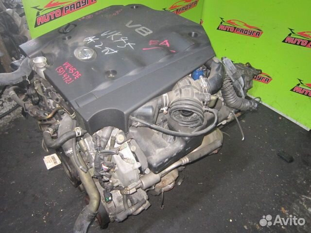 Двигатель (двс) VK45-DE nissan cima
