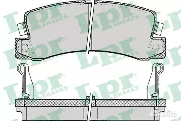 Комплект тормозных колодок 05P061