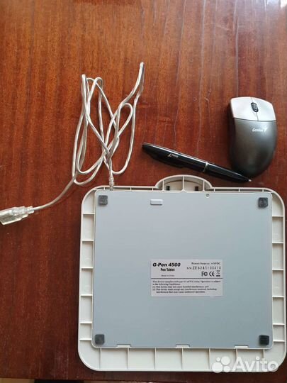 Графический планшет Genius G-Pen 4500 (Pen Tablet)