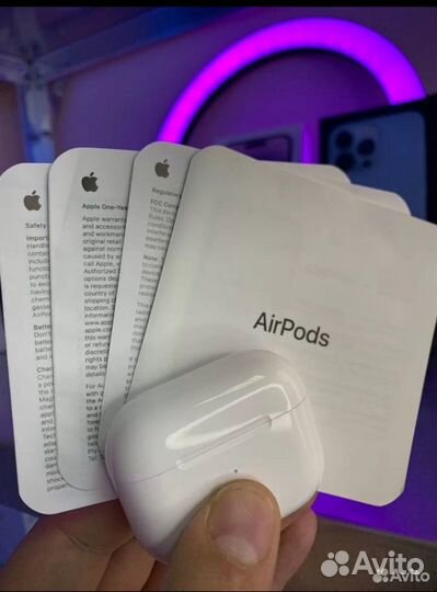 Беспроводные наушники apple airpods 3