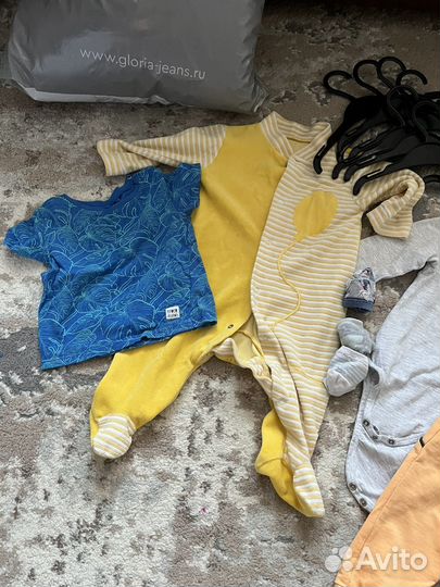Детские вещи пакетом 62 68 74