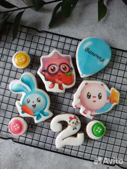 Печатные пряники, топперы, имбирные пряники