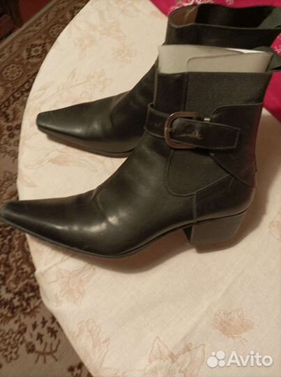 Полусапожки натуральная кожа 43