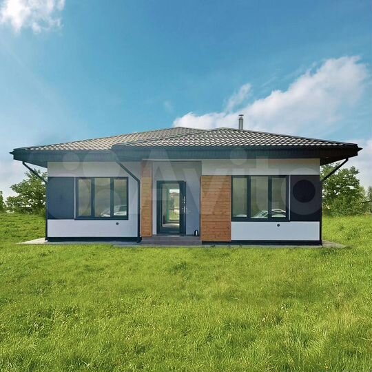 Дом 115 м² на участке 6 сот.