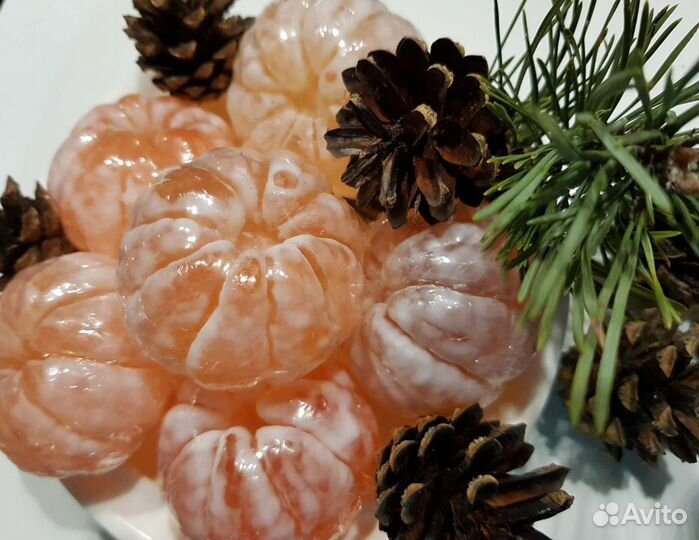 Мыло мандарин ручная работа