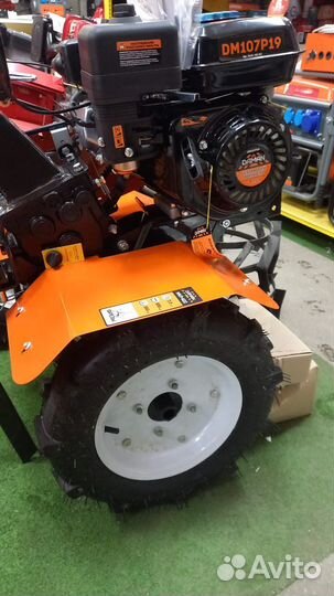 Мотоблок бензиновый Brait Мкр402 для целины Россия