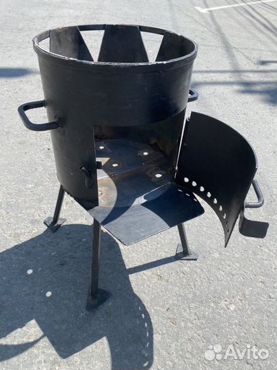 Печь под казан