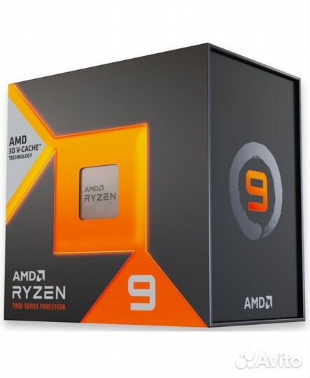 AMD Ryzen 9 7900X3D BOX, новый с гарантией 12 мес