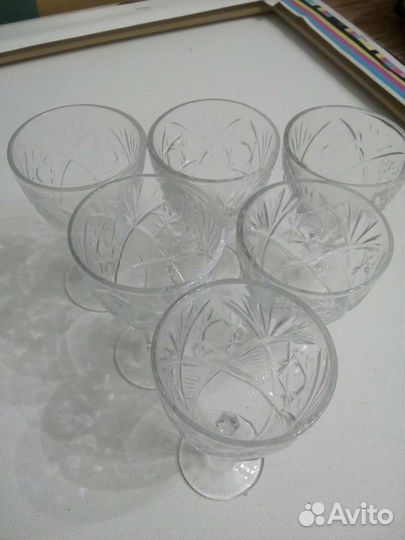Рюмки хрустальные СССР