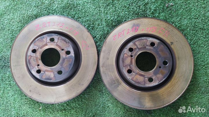 Диск тормозной пара передний Toyota Avensis 272