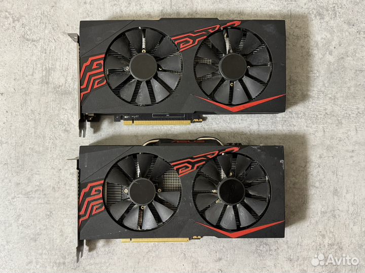 Asus RX 570 8GB (2шт)