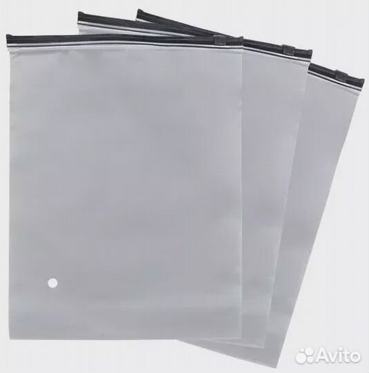 Пакет зип для маркетплейсов с бегунком 25х30х120