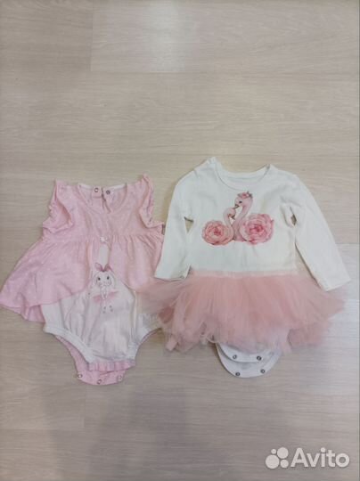 Вещи пакетом на девочку 74