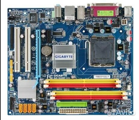 Материнские платы gigabyte s 775 DDR1-2