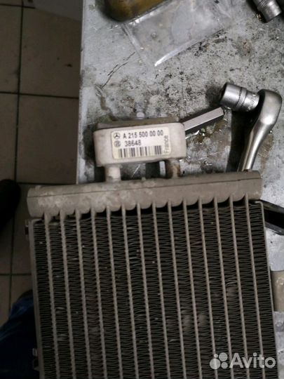 Радиатор гидро подвески abc w215 w220