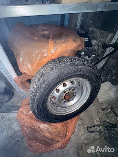 Зимние колеса на штампах r15