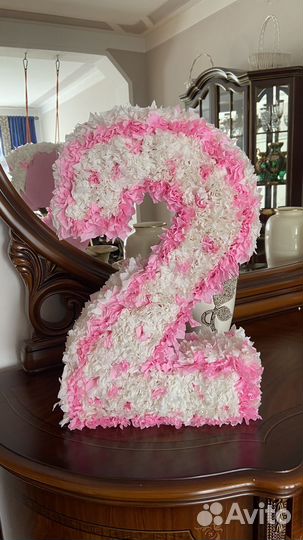 Цифра 2 на день рождения