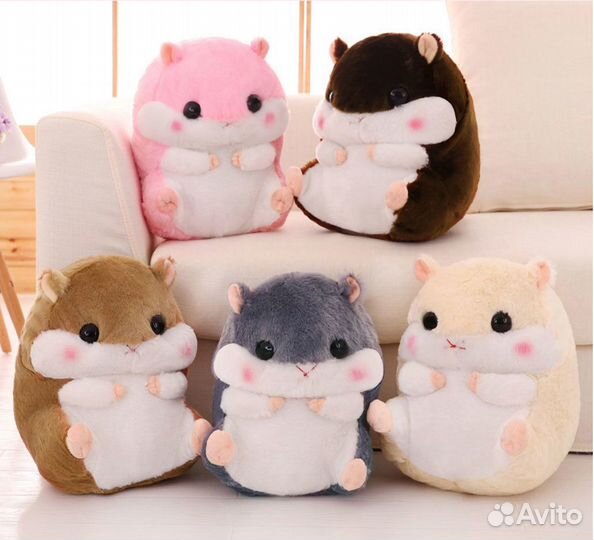 Игрушка - плед- Хомяк 3 в 1