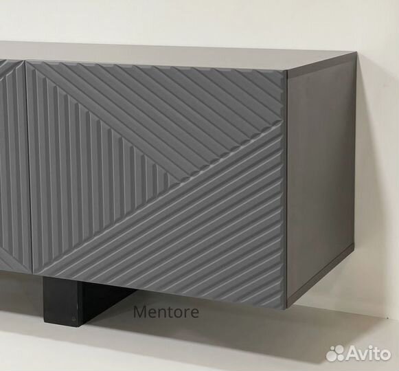 Тумба тв Bravo в цвете графит (1800х400х300 мм)