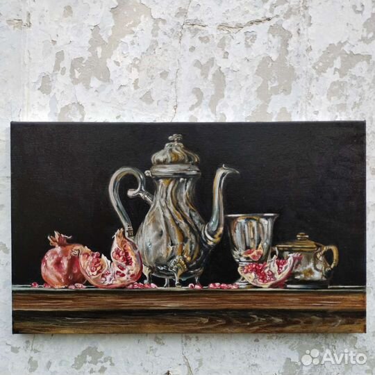 Натюрморт маслом на заказ