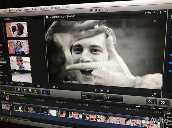 Монтаж видеороликов