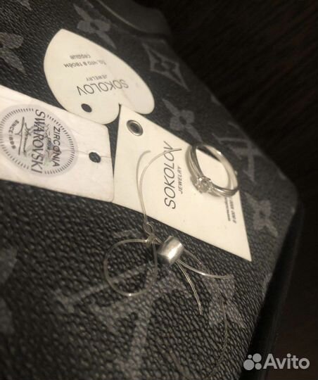 Swarovski кольцо