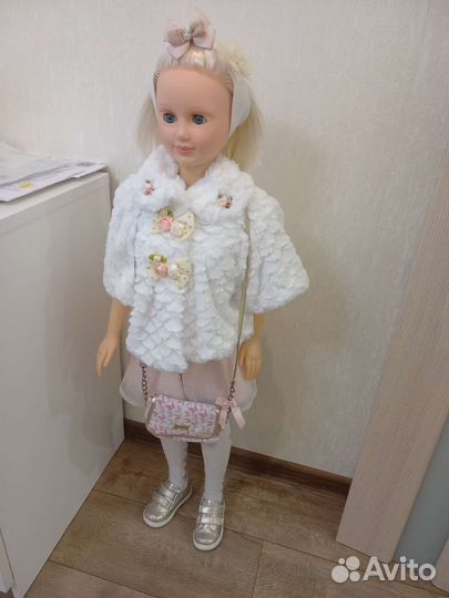 Меховая накидка болеро-шубка новые р.92 и 98