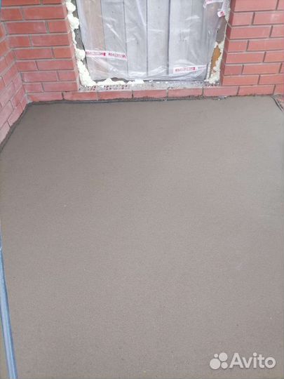 Полусухая Стяжка пола