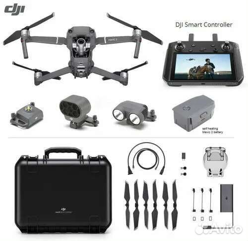 Квадрокоптер dji mavic 2 enterprise advanced