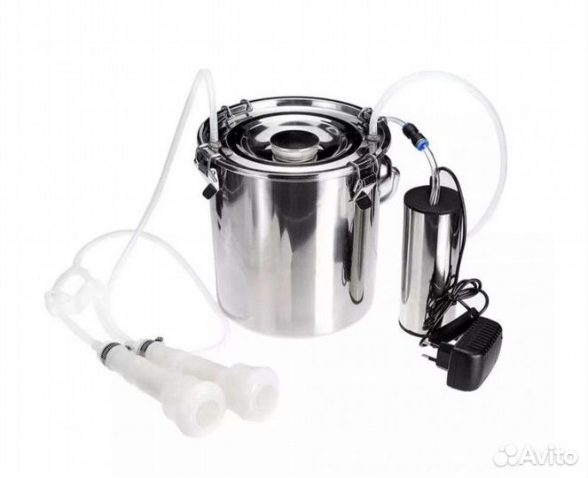 Электрический доильный аппарат для коз на 5 литров