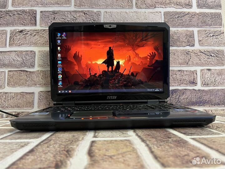 Игровой ноутбук MSI i7/16gb/ssd/GTX