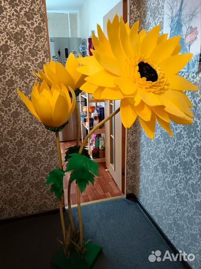 Искусственные цветы для декора