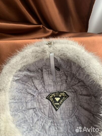 Шапка женская из норки