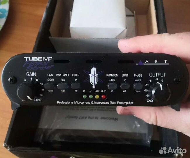 Предусилитель микрофона Art tube MP project series