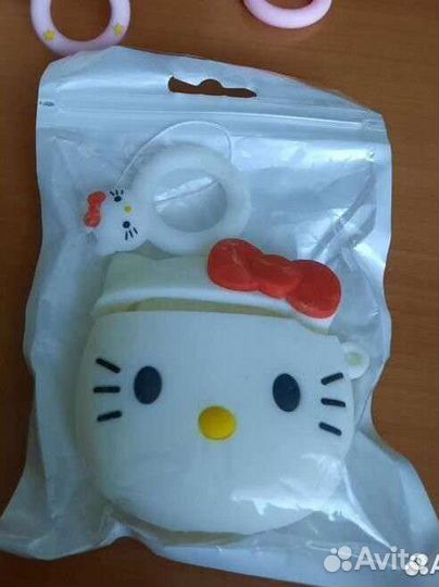 Чехол для наушников airpods Китти