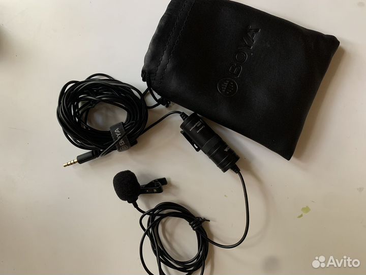 Петличный микрофон boya