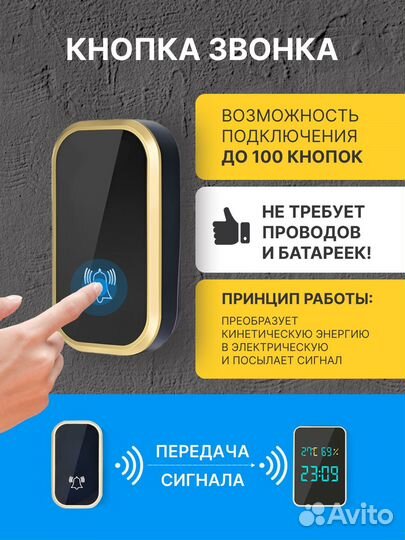 Беспроводной Дверной Звонок