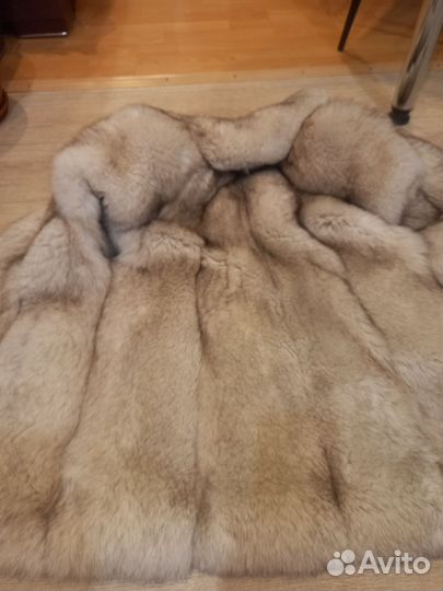 Шуба из песца- жилет автоледи