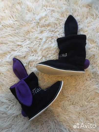 Разогревочные сапожки тапки Полина