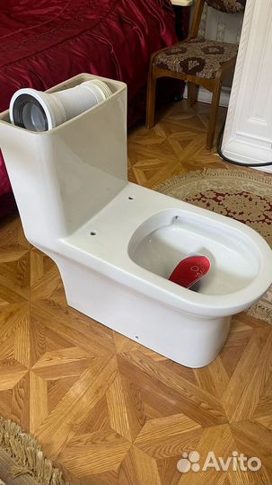 Унитаз напольный новый