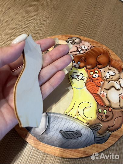 Деревянные пазлы