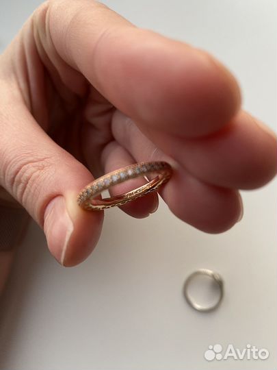 Кольцо pandora rose