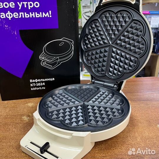 Электровафельница Kitfort KT-1624