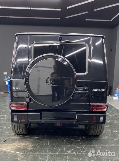 Задний бампер в стиле B для Mercedes G-class W463