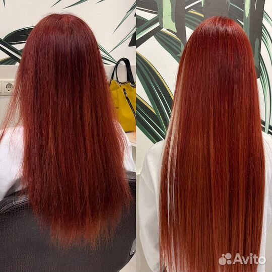 Наращивание биопротеиновыми волосами