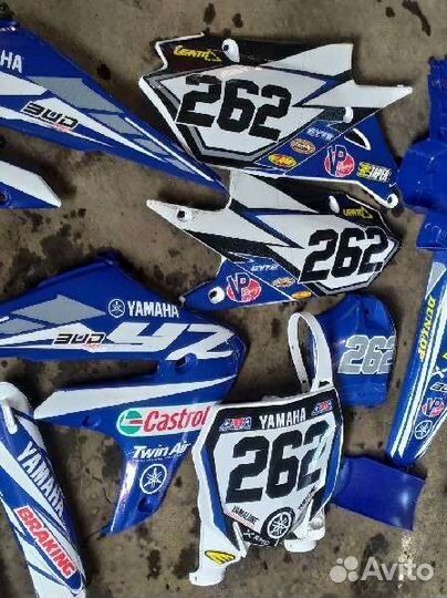 Комплект пластика yamaha YZ.WR