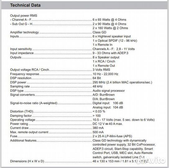 Match UP BMW G Hi-Fi KIT (S676A) с RAM 07/2019 Mid