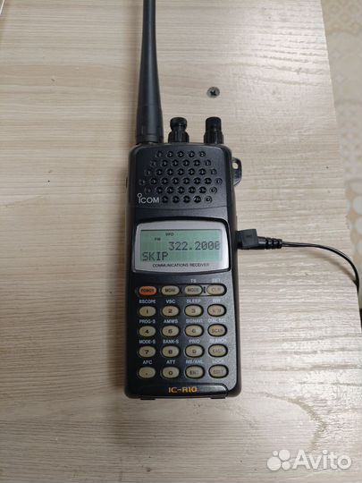 Радиосканер частот icom ic-r10