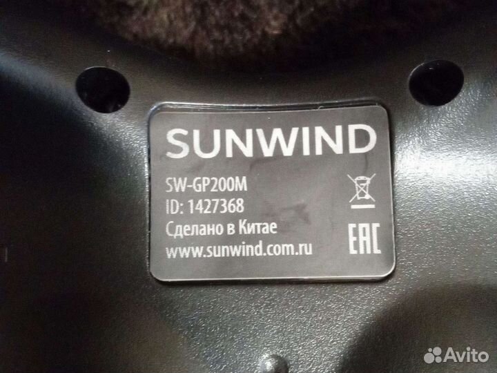 Bluetooth геймпад sunwind sw-gp200m